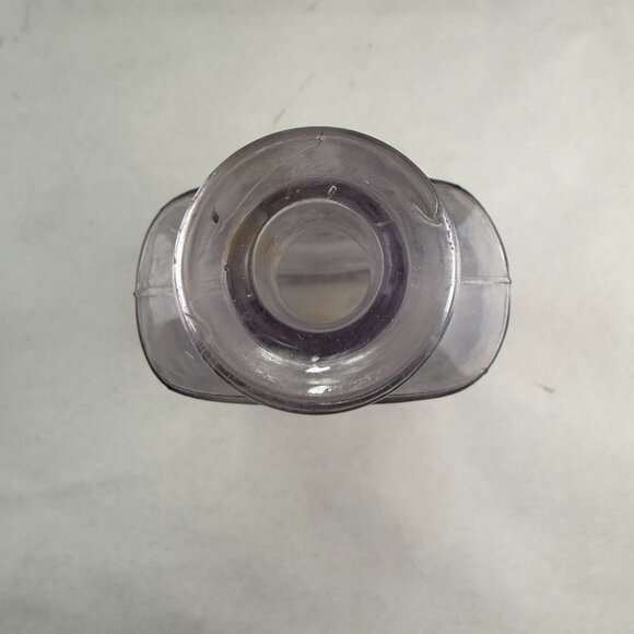 Vintage Pearl Purple Tint Glass Medicine Bottle XVI - Picture 6 of 12